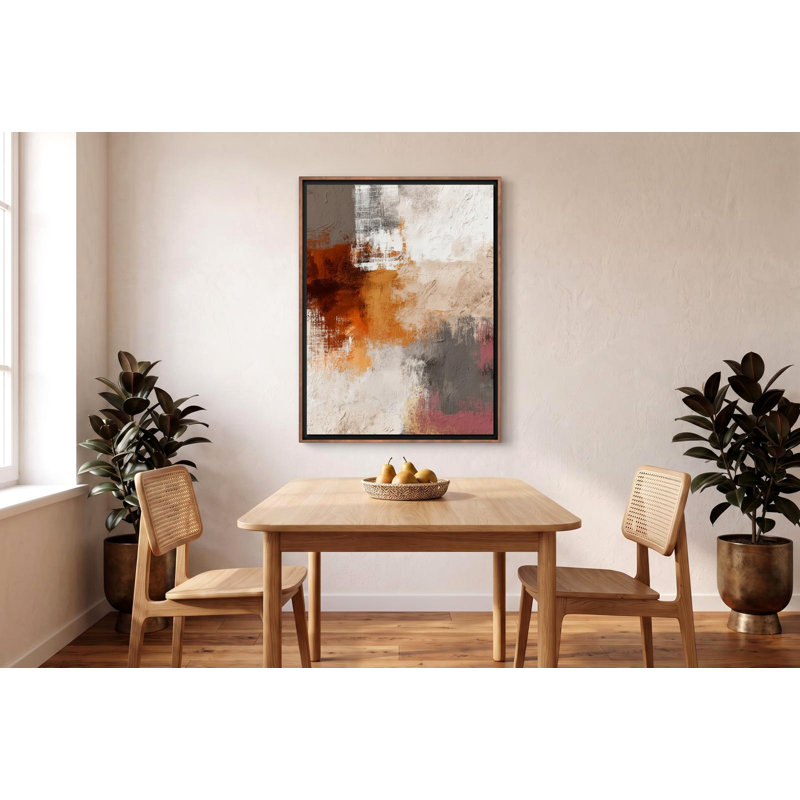 Form in Flame, 20" H x 26" W