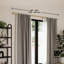 Cappa Drapery Solutions Adjustable 1" Steel Double Curtain Rod Set-1843790201-1843790197