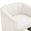 Fauteuil demi-tonneau avec repose-pieds -828744751