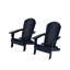 Chaise Adirondack pliante en plastique Arrlo-88382317