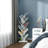 Troy 127cm H x 40cm W Geometric Bookcase-763430013