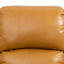 Causeuse inclinable de 68 po en cuir végétalien de qualité supérieure avec console centrale et porte-gobelets-125210876