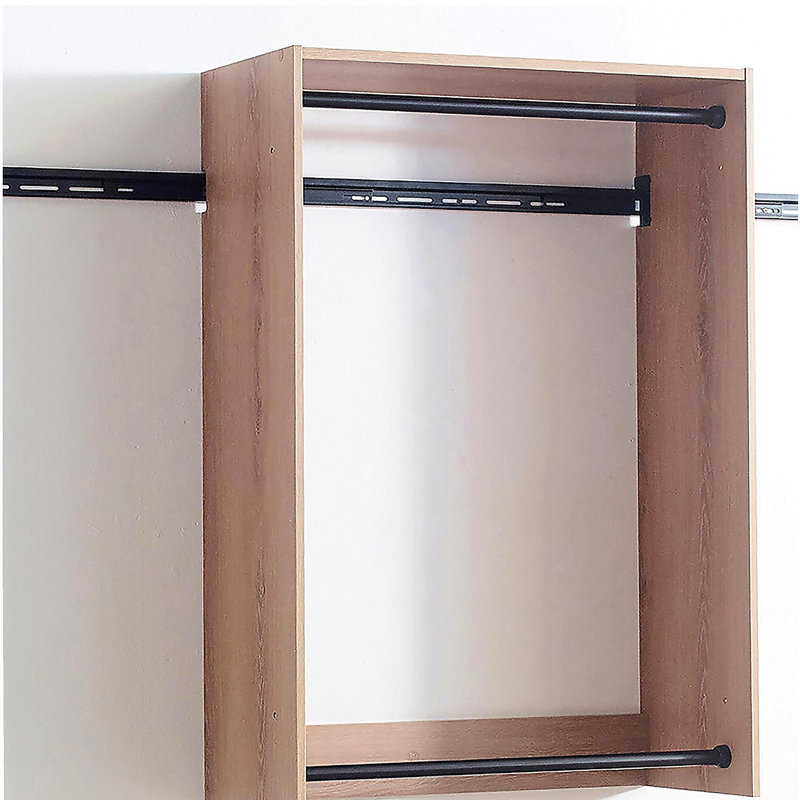 Système de placard en bois Devi, Chêne