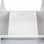 Table basse avec plateau coulissant, table centrale avec compartiment de rangement caché, table extensible pour le salon
