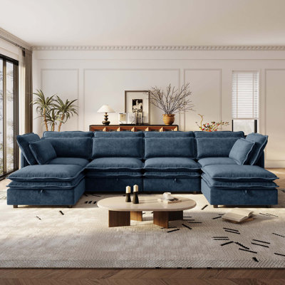 Canapé-lit modulaire convertible Elysara