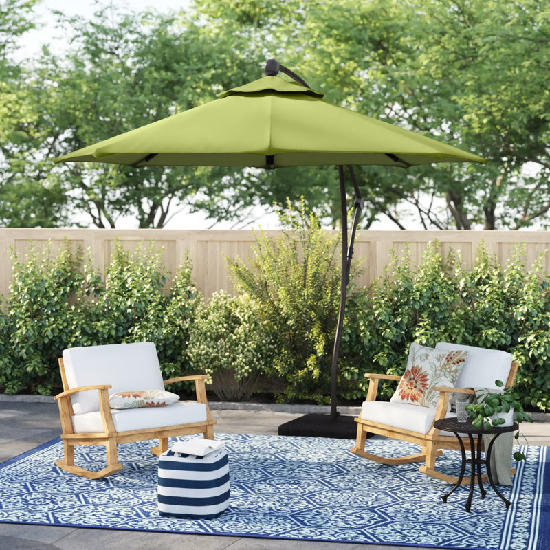 Parasol en porte-à-faux 9' Welwyn, Ginkgo