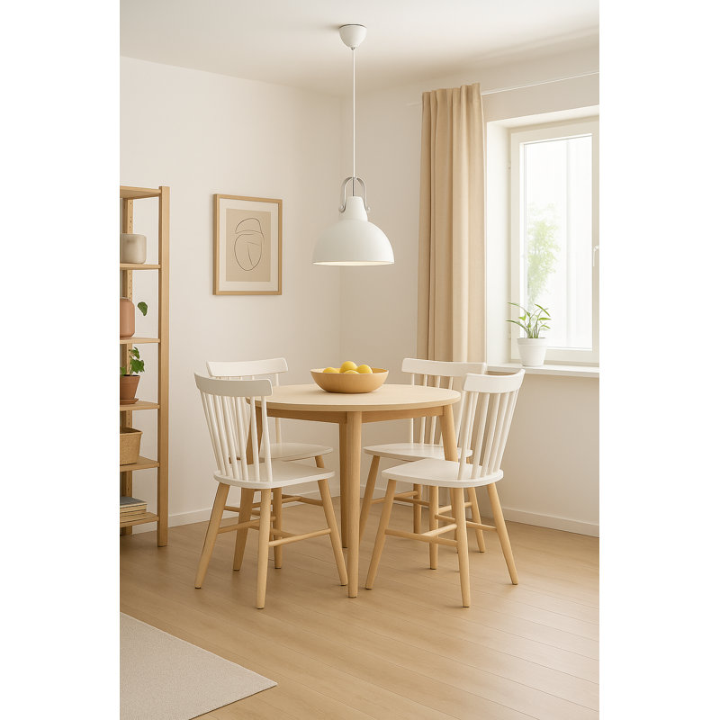 Aslef 1 - Light Single Pendant, White