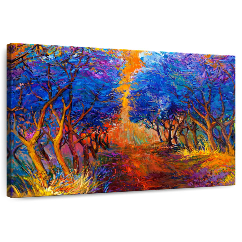 Forêt bleue d'Alvord, H 34 po x l 51 po