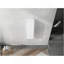 Armoire latérale de salle de bain 12 po, portes à fermeture douce, conception à fixation flottante (emballage KD)-2092083693