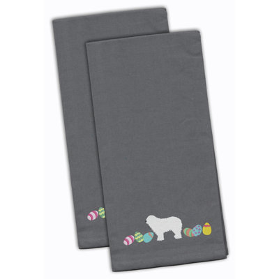 Cotton Embroidered Tea Towel Kitchen Towel