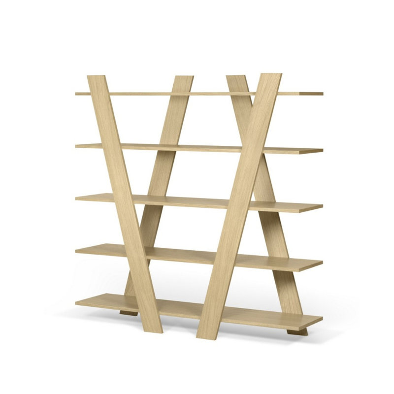Simple Home Bookcase, Burlywood