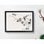Robin Birds & White Lotus by Numata Kashu - Picture Frame Painting Print-55762757-55762760