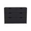 Dresser Curio, Four Drawers, Black Wengue Finish-714506374