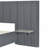 Upholstered Platform Bed with Big Headboard