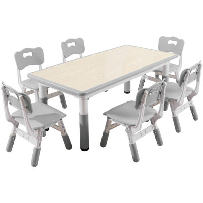 Alansen 23.6'' Art Desk Chair Set