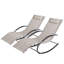 Chaise longue d'extérieur en métal Tyshika-1108327176