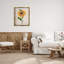 «Single Sunflower Blossom Genus Name Study Page» par Elizabeth Medley - impression sur toile-75841192-75841193