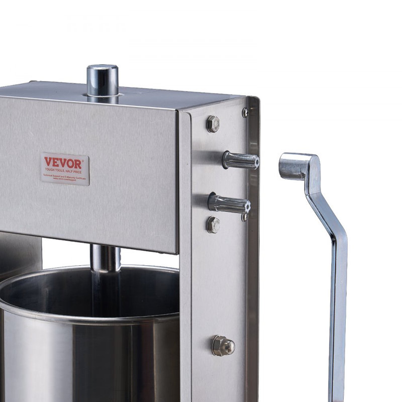 Machine à saucisse manuelle 15 L, H 23,8 po x l 14,4 po x P 12,9 po