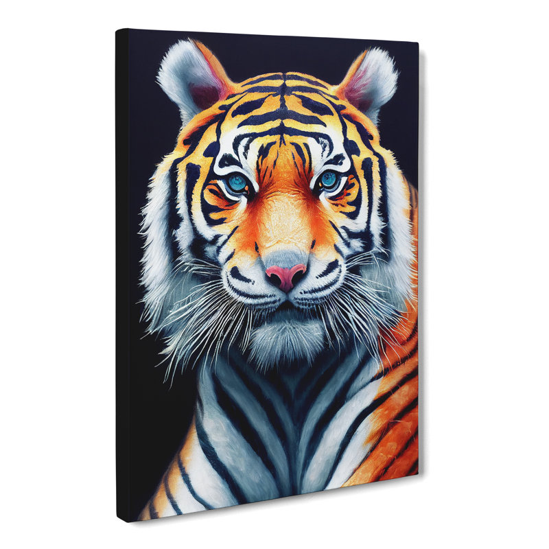 Tiger Portrait Vol.3 - Wrapped Canvas, 50cm H x 35cm W x 3cm D