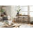 Bernstein White Upholstered Stool