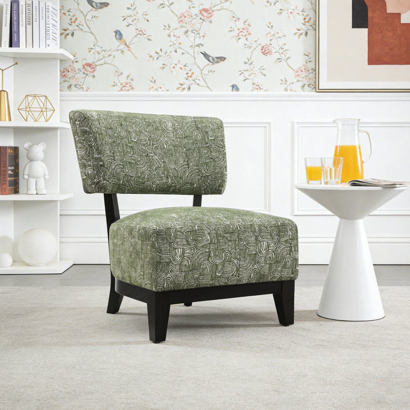 Tissu subtil texturé abstrait Alldredge, Vert