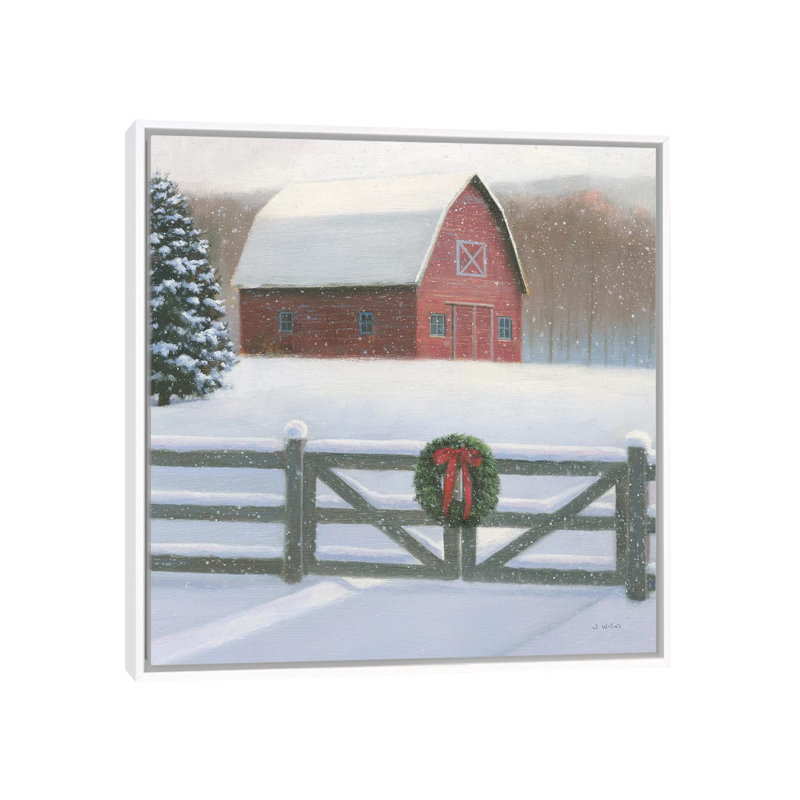 « Christmas Affinity VI crop » par James Wiens, reproduction d’art, H 18 po x l 18 po x 1,5 po, Pas de tapis