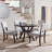 Round Solid Wood Base Dining Table-66815748