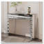 Console à miroir avec 2 tiroirs