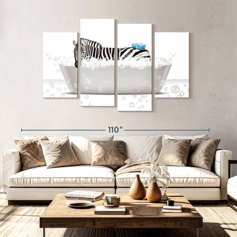 Bathtub Brampt Zebra