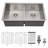 Undermount Double Bowl Kitchen Sink