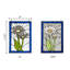 Panneau de vitrail en forme de marguerite 11,25 po H Tiffany