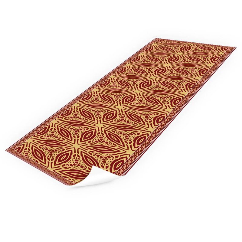 Mindaugas Geometric Indoor Doormat, 65 x 255 cm