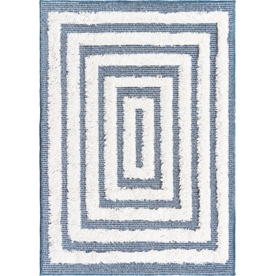 Jordalier Cotton Moroccan Indoor Rug
