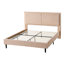 Lit simple moelleux simple et moderne avec dossier confortable et cadre en bois stable pour les chambres confortables-151262290-151262291