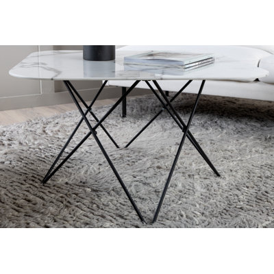 Lancaer 80cm Glass Top Console Table