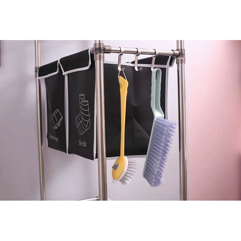 Laundry Hamper 3 Tier Laundry Sorter with 4 Removable Bags for Organizing Clothes