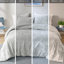 Édredon gris pour lit simple / simple TG avec lit en velours écrasé