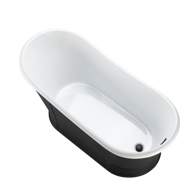 Baignoire de trempage autoportante 66 po. x 30 po.