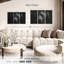 Ours brun monochrome sur toile 3 pièces-566179161