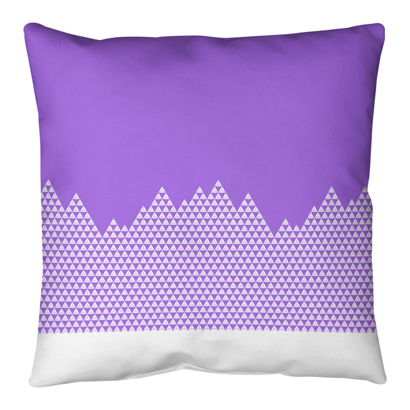 Coussin de sol Katelyn Elizabeth, 28 po x 28 po, Mauve