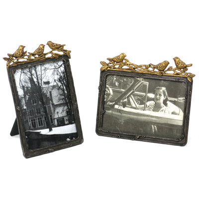 Sherri Metal Gilded Picture Frame