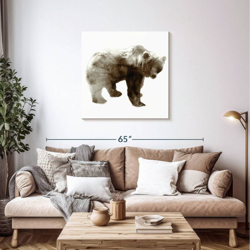 Crowle Bear, 36" H x 36" W