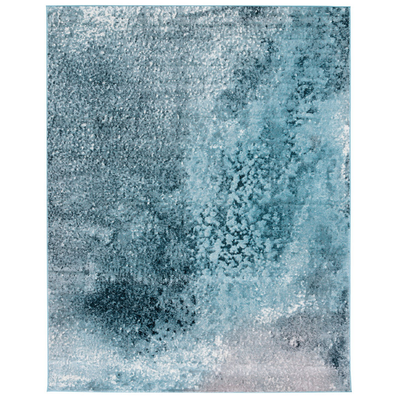Tapis tissé à la machine Mclawhorn, Rectangulaire 2 pi x 4 pi