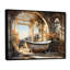 Salle de bain Golden Luxe I - Art mural de salle de bain-91459674-91459666