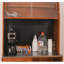 Armoire en acier inoxydable de style médiéval