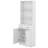 Tall Storage Cabinet, Bathroom Floor Storage Cabinet With 2 Drawers, Adjustable Shelves, Three-Layer Open Shelf-114201703