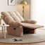 Light Brown Adjustable Recliner Chair