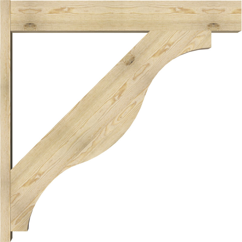 Jeu de blocs Funston, P 48 po x H 48 po, 8" W Douglas Fir (Rough Sawn)