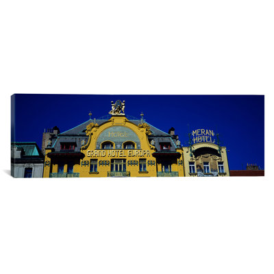 " High Section View Of A Hotel, Grand Hotel Europa, Prague, Czech Republic " by Panoramic Images