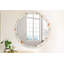 Huldar Glass Flat Wall Mirror
